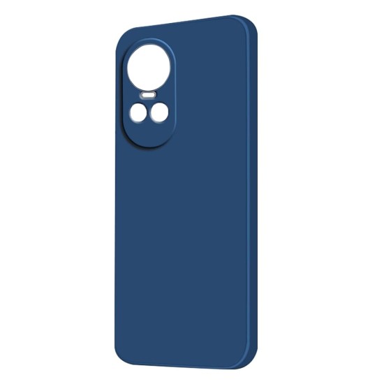 Silicone Case with Camera Shield for Oppo Reno10/ Reno10 Pro Blue Silicone Case with Camera Shield for Oppo Reno10/ Reno10 Pro Blue